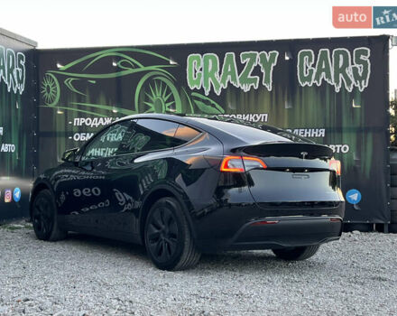 Черный Тесла Model Y, объемом двигателя 0 л и пробегом 1 тыс. км за 36000 $, фото 7 на Automoto.ua