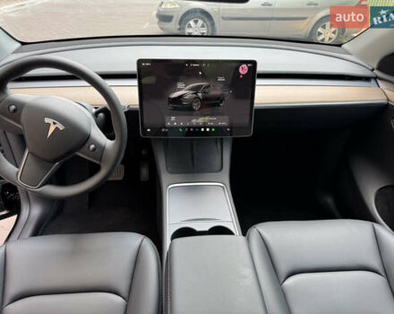 Черный Тесла Model Y, объемом двигателя 0 л и пробегом 1 тыс. км за 29800 $, фото 18 на Automoto.ua