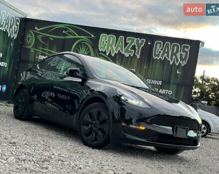Черный Тесла Model Y, объемом двигателя 0 л и пробегом 1 тыс. км за 36000 $, фото 1 на Automoto.ua