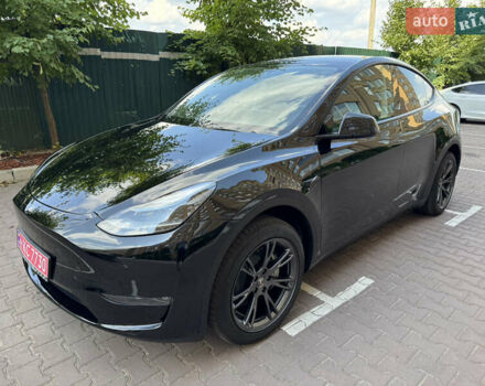 Черный Тесла Model Y, объемом двигателя 0 л и пробегом 1 тыс. км за 29800 $, фото 7 на Automoto.ua