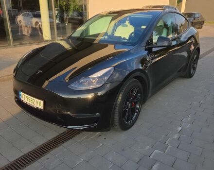 Черный Тесла Model Y, объемом двигателя 0 л и пробегом 126 тыс. км за 21500 $, фото 1 на Automoto.ua