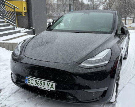 Черный Тесла Model Y, объемом двигателя 0 л и пробегом 146 тыс. км за 21800 $, фото 1 на Automoto.ua
