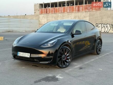 Черный Тесла Model Y, объемом двигателя 0 л и пробегом 116 тыс. км за 21000 $, фото 1 на Automoto.ua