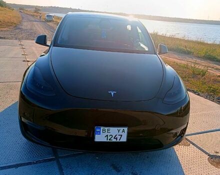 Чорний Тесла Model Y, об'ємом двигуна 0.21 л та пробігом 96 тис. км за 22000 $, фото 1 на Automoto.ua
