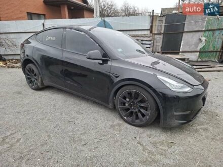 Черный Тесла Model Y, объемом двигателя 0 л и пробегом 91 тыс. км за 16900 $, фото 1 на Automoto.ua