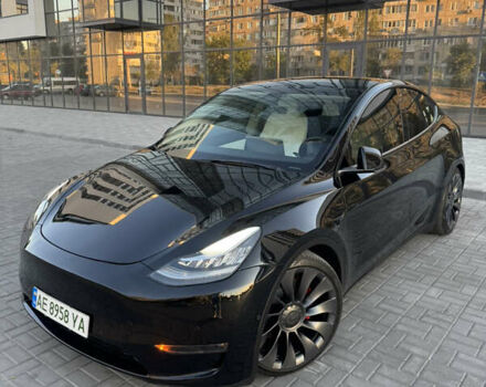 Черный Тесла Model Y, объемом двигателя 0 л и пробегом 20 тыс. км за 31900 $, фото 1 на Automoto.ua