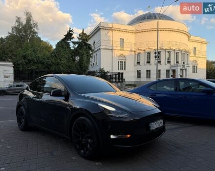 Черный Тесла Model Y, объемом двигателя 0 л и пробегом 90 тыс. км за 21500 $, фото 1 на Automoto.ua