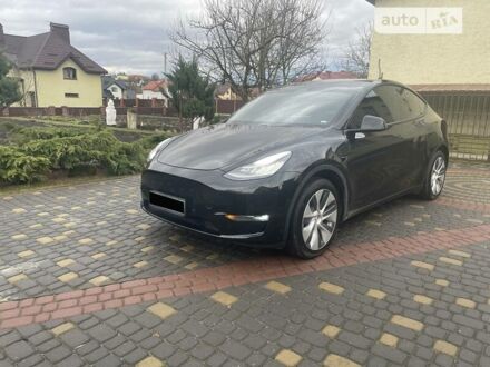 Черный Тесла Model Y, объемом двигателя 0 л и пробегом 82 тыс. км за 40500 $, фото 1 на Automoto.ua