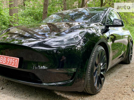 Черный Тесла Model Y, объемом двигателя 0 л и пробегом 85 тыс. км за 34900 $, фото 1 на Automoto.ua