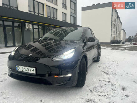 Тесла Model Y 2021 у Новояворівськ на Automoto.ua Чорний Тесла Model Y, об'ємом двигуна 0 л та пробігом 93 тис. км за 23500 $, фото 1 на Automoto.ua