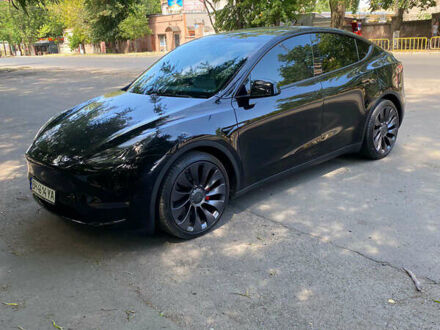 Тесла Model Y 2021 в Одессе на Automoto.ua Черный Тесла Model Y, объемом двигателя 0 л и пробегом 4 тыс. км за 50000 $, фото 1 на Automoto.ua