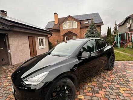 Черный Тесла Model Y, объемом двигателя 0 л и пробегом 66 тыс. км за 23900 $, фото 1 на Automoto.ua