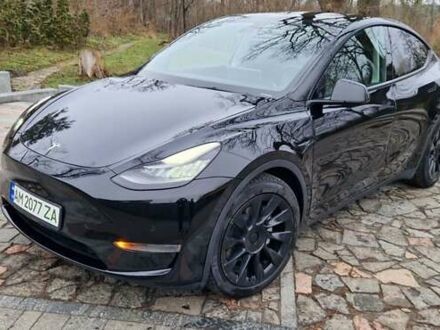 Тесла Model Y 2021 в Житомире на Automoto.ua Черный Тесла Model Y, объемом двигателя 0 л и пробегом 73 тыс. км за 30300 $, фото 1 на Automoto.ua