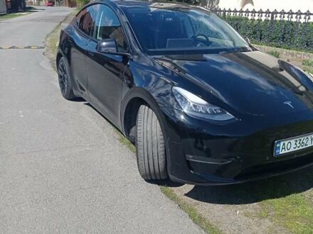 Чорний Тесла Model Y, об'ємом двигуна 0 л та пробігом 50 тис. км за 21500 $, фото 1 на Automoto.ua