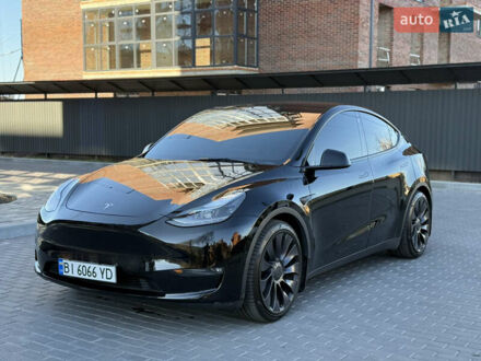 Тесла Model Y 2021 в Полтаве на Automoto.ua Черный Тесла Model Y, объемом двигателя 0 л и пробегом 68 тыс. км за 28500 $, фото 1 на Automoto.ua