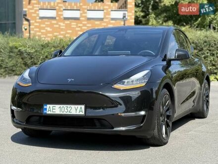 Тесла Model Y 2021 у Дніпро (Дніпропетровську) на Automoto.ua Чорний Тесла Model Y, об'ємом двигуна 0 л та пробігом 55 тис. км за 24000 $, фото 1 на Automoto.ua