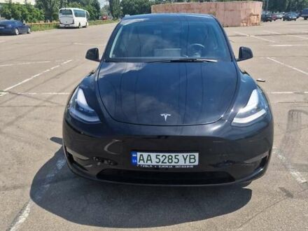 Тесла Model Y 2021 у Києві на Automoto.ua Чорний Тесла Model Y, об'ємом двигуна 0 л та пробігом 66 тис. км за 23999 $, фото 1 на Automoto.ua