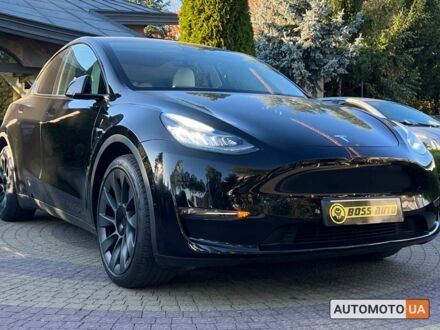 Тесла Model Y 2021 в Львове на Automoto.ua Черный Тесла Model Y, объемом двигателя 82 л и пробегом 41 тыс. км за 35500 $, фото 1 на Automoto.ua