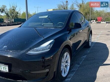 Черный Тесла Model Y, объемом двигателя 0 л и пробегом 129 тыс. км за 25400 $, фото 1 на Automoto.ua