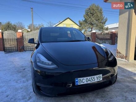 Черный Тесла Model Y, объемом двигателя 0 л и пробегом 91 тыс. км за 23699 $, фото 1 на Automoto.ua