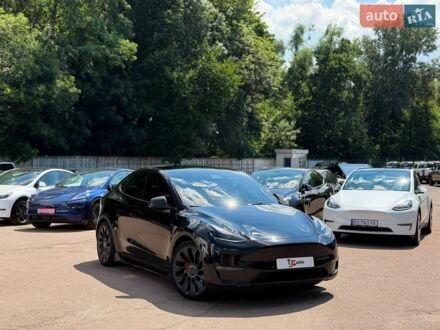 Чорний Тесла Model Y, об'ємом двигуна 0 л та пробігом 73 тис. км за 26800 $, фото 1 на Automoto.ua