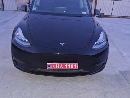 Тесла Model Y 2021 у Кагарлыке на Automoto.ua Чорний Тесла Model Y, об'ємом двигуна 0 л та пробігом 15 тис. км за 31300 $, фото 1 на Automoto.ua