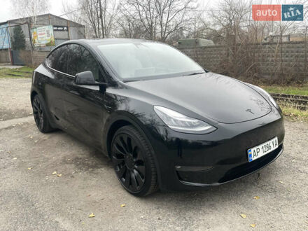 Тесла Model Y 2021 в Запорожье на Automoto.ua Черный Тесла Model Y, объемом двигателя 0 л и пробегом 140 тыс. км за 24999 $, фото 1 на Automoto.ua