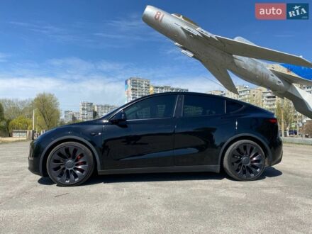Черный Тесла Model Y, объемом двигателя 0 л и пробегом 148 тыс. км за 21999 $, фото 1 на Automoto.ua