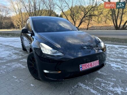 Тесла Model Y 2021 в Львове на Automoto.ua Черный Тесла Model Y, объемом двигателя 0 л и пробегом 59 тыс. км за 24900 $, фото 1 на Automoto.ua