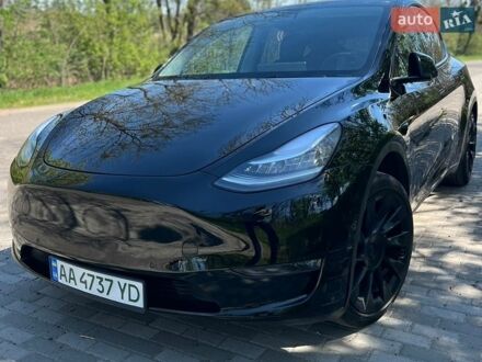 Черный Тесла Model Y, объемом двигателя 0 л и пробегом 101 тыс. км за 19500 $, фото 1 на Automoto.ua