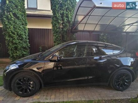 Черный Тесла Model Y, объемом двигателя 0 л и пробегом 71 тыс. км за 25300 $, фото 1 на Automoto.ua
