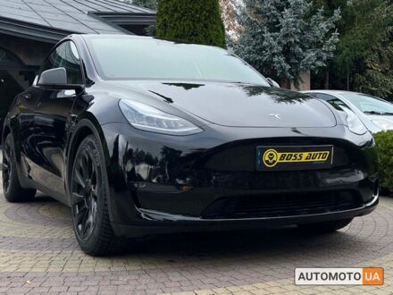 Тесла Model Y 2021 у Львові на Automoto.ua Чорний Тесла Model Y, об'ємом двигуна 75 л та пробігом 68 тис. км за 30700 $, фото 1 на Automoto.ua
