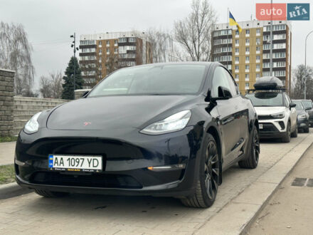 Чорний Тесла Model Y, об'ємом двигуна 0 л та пробігом 127 тис. км за 26500 $, фото 1 на Automoto.ua