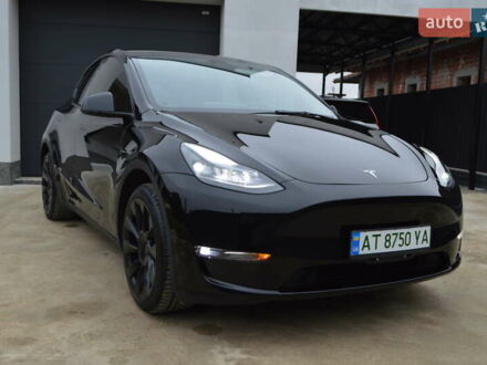 Черный Тесла Model Y, объемом двигателя 0 л и пробегом 32 тыс. км за 25900 $, фото 1 на Automoto.ua
