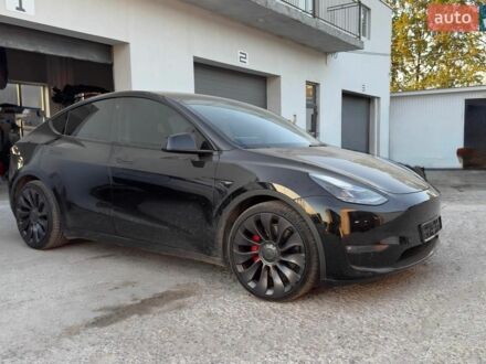 Черный Тесла Model Y, объемом двигателя 0 л и пробегом 137 тыс. км за 24500 $, фото 1 на Automoto.ua