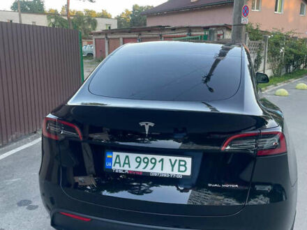 Тесла Model Y 2022 в Киеве на Automoto.ua Черный Тесла Model Y, объемом двигателя 0 л и пробегом 55 тыс. км за 42500 $, фото 1 на Automoto.ua