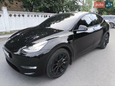 Тесла Model Y 2022 в Киеве на Automoto.ua Черный Тесла Model Y, объемом двигателя 0 л и пробегом 66 тыс. км за 23990 $, фото 1 на Automoto.ua