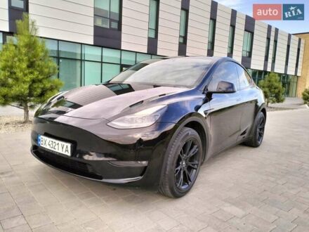 Тесла Model Y 2022 у Хмельницькому на Automoto.ua Чорний Тесла Model Y, об'ємом двигуна 0 л та пробігом 23 тис. км за 30000 $, фото 1 на Automoto.ua