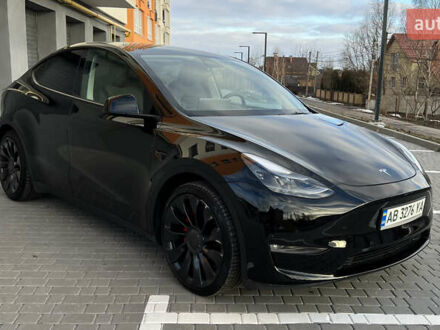 Тесла Model Y 2022 в Виннице на Automoto.ua Черный Тесла Model Y, объемом двигателя 0 л и пробегом 17 тыс. км за 30000 $, фото 1 на Automoto.ua
