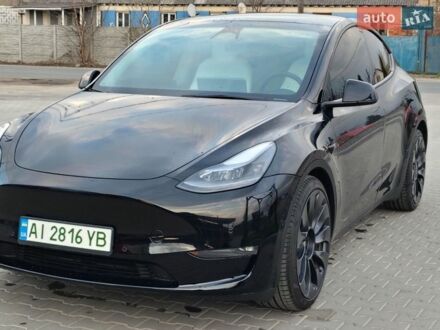 Чорний Тесла Model Y, об'ємом двигуна 0 л та пробігом 25 тис. км за 25000 $, фото 1 на Automoto.ua