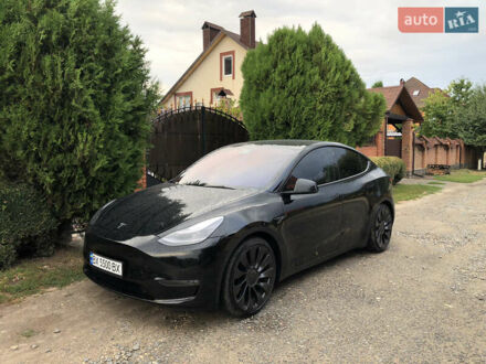 Тесла Model Y 2022 у Хмельницькому на Automoto.ua Чорний Тесла Model Y, об'ємом двигуна 0 л та пробігом 24 тис. км за 37000 $, фото 1 на Automoto.ua