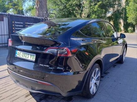 Тесла Model Y 2022 в Новомосковске на Automoto.ua Черный Тесла Model Y, объемом двигателя 0 л и пробегом 92 тыс. км за 24500 $, фото 1 на Automoto.ua