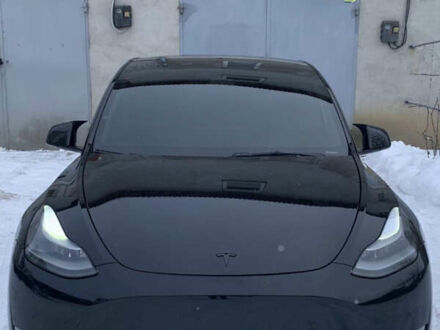 Чорний Тесла Model Y, об'ємом двигуна 0 л та пробігом 49 тис. км за 30900 $, фото 1 на Automoto.ua