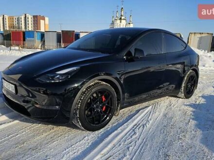 Черный Тесла Model Y, объемом двигателя 0 л и пробегом 81 тыс. км за 26400 $, фото 1 на Automoto.ua