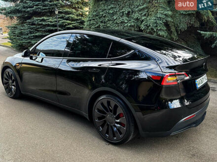 Тесла Model Y 2022 в Киеве на Automoto.ua Черный Тесла Model Y, объемом двигателя 0 л и пробегом 40 тыс. км за 28500 $, фото 1 на Automoto.ua