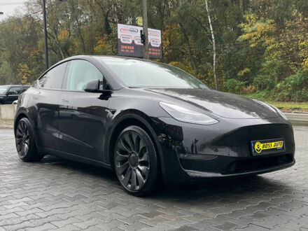 Тесла Model Y 2022 в Черновцах на Automoto.ua Черный Тесла Model Y, объемом двигателя 82 л и пробегом 6 тыс. км за 51000 $, фото 1 на Automoto.ua