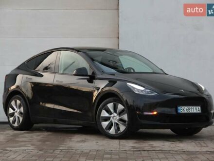 Черный Тесла Model Y, объемом двигателя 0 л и пробегом 39 тыс. км за 25900 $, фото 1 на Automoto.ua