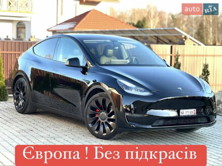 Тесла Model Y 2022 в Стрые на Automoto.ua Черный Тесла Model Y, объемом двигателя 0 л и пробегом 100 тыс. км за 28900 $, фото 1 на Automoto.ua