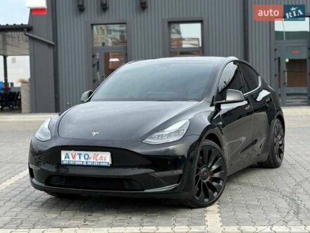 Тесла Model Y 2022 в Кривом Роге на Automoto.ua Черный Тесла Model Y, объемом двигателя 0 л и пробегом 54 тыс. км за 25500 $, фото 1 на Automoto.ua