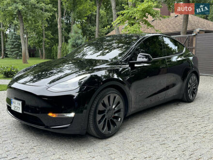 Тесла Model Y 2022 в Харькове на Automoto.ua Черный Тесла Model Y, объемом двигателя 0 л и пробегом 51 тыс. км за 33500 $, фото 1 на Automoto.ua